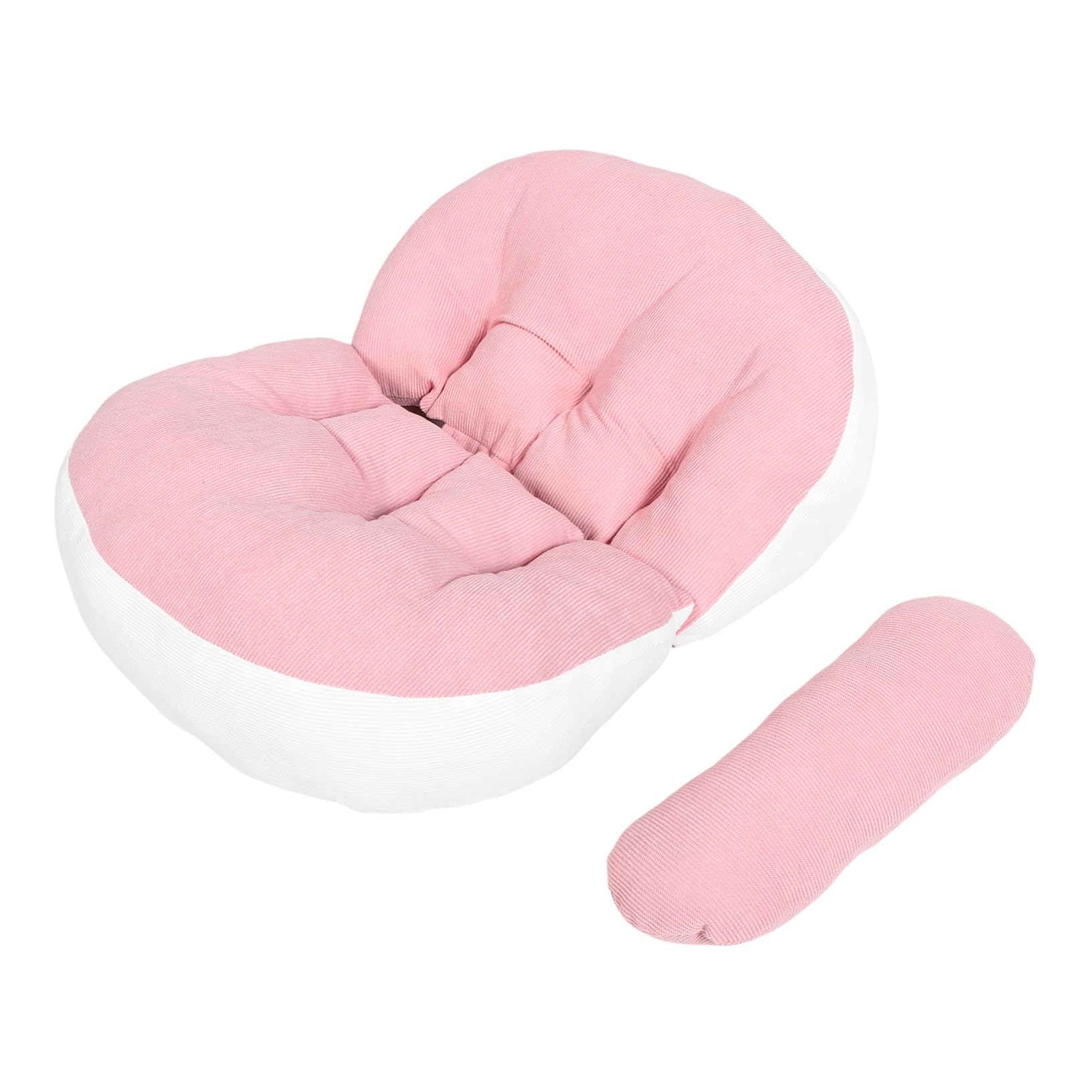 Hemoton Ergonomic Belly Pillow Maternity Pillow for Side Sleeping u Shape Design for Pregnant Women