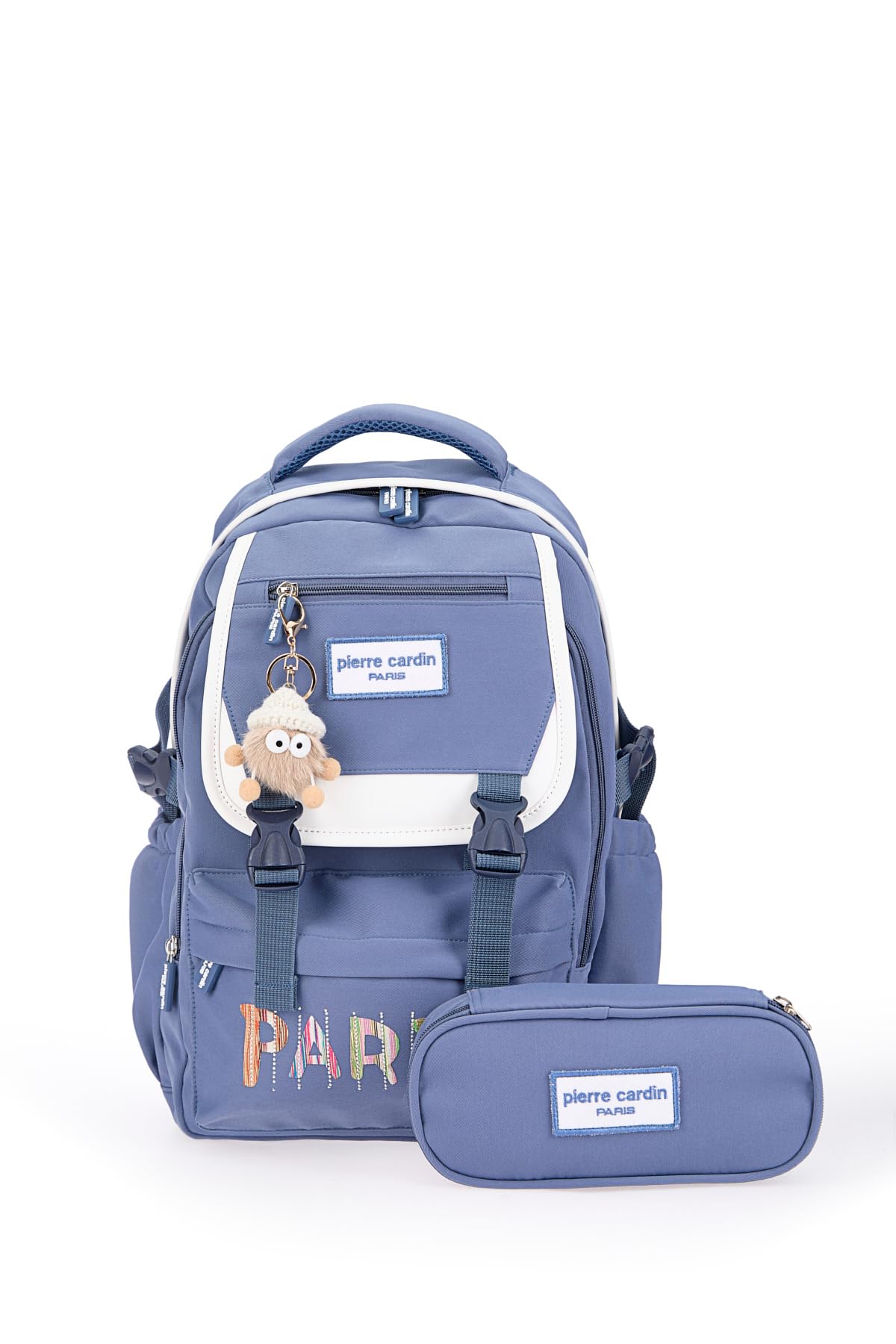Pierre Cardin Unisex Okul Çanta Seti Pcset07Pc1111802-Mavi,Mavi Tek Ebat