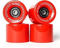 Vista 8 de FREEDARE Ruedas para monopatín 2.362 in 83a con rodamientos y espaciadores Cruiser Wheels (paquete de 4)
