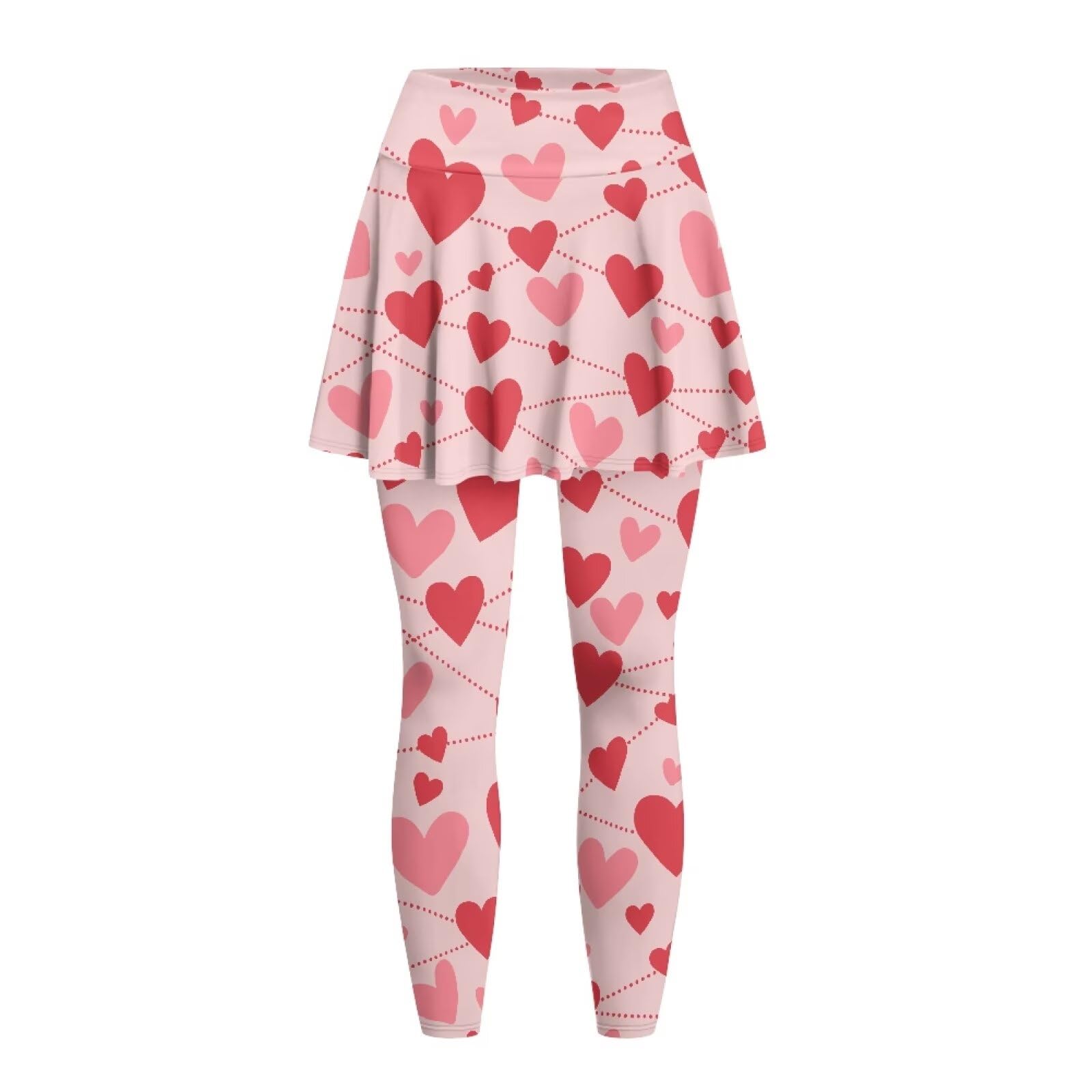 Biyejit Faldas con pantalones de yoga para mujer, falda de tenis de cintura alta con leggings, falda elástica 2 en 1, falda de tenis de golf, tallas XS a 3XL