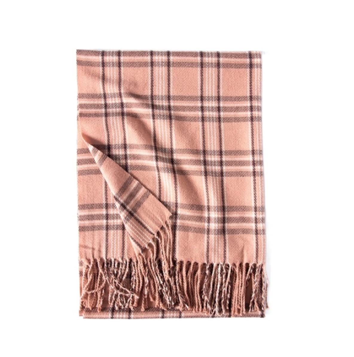 Bufandas Mujer Invierno Bufanda Con Estampado De Líneas Invierno Para Mujer Bufanda Suave Y Cálida Cómoda Para Dama Bufanda Suave