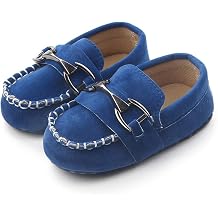 Infant Boys and Girls Oxford Shoes PU Leather Loafers Dress Shoes are Suitable for Crawling, Wedding Dress, Birthday Parties and Any Occasion