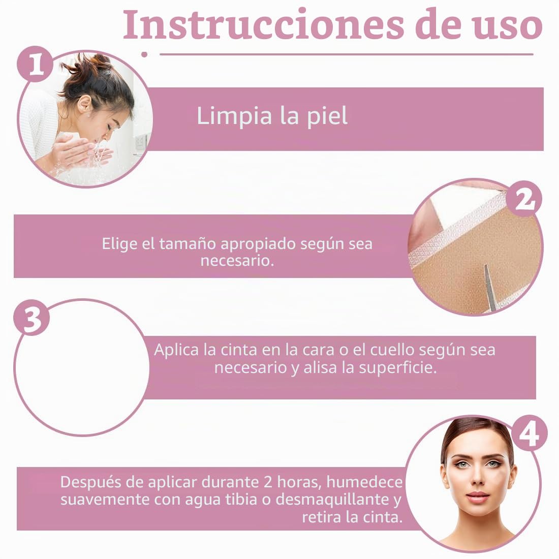 2 Piezas de láminas de Silicona para Cicatrices,Parches de gel para la Cara,Transparentes,Diseño Invisible, Cubren Eficazmente las Cicatrices, 4 cm x 150 cm