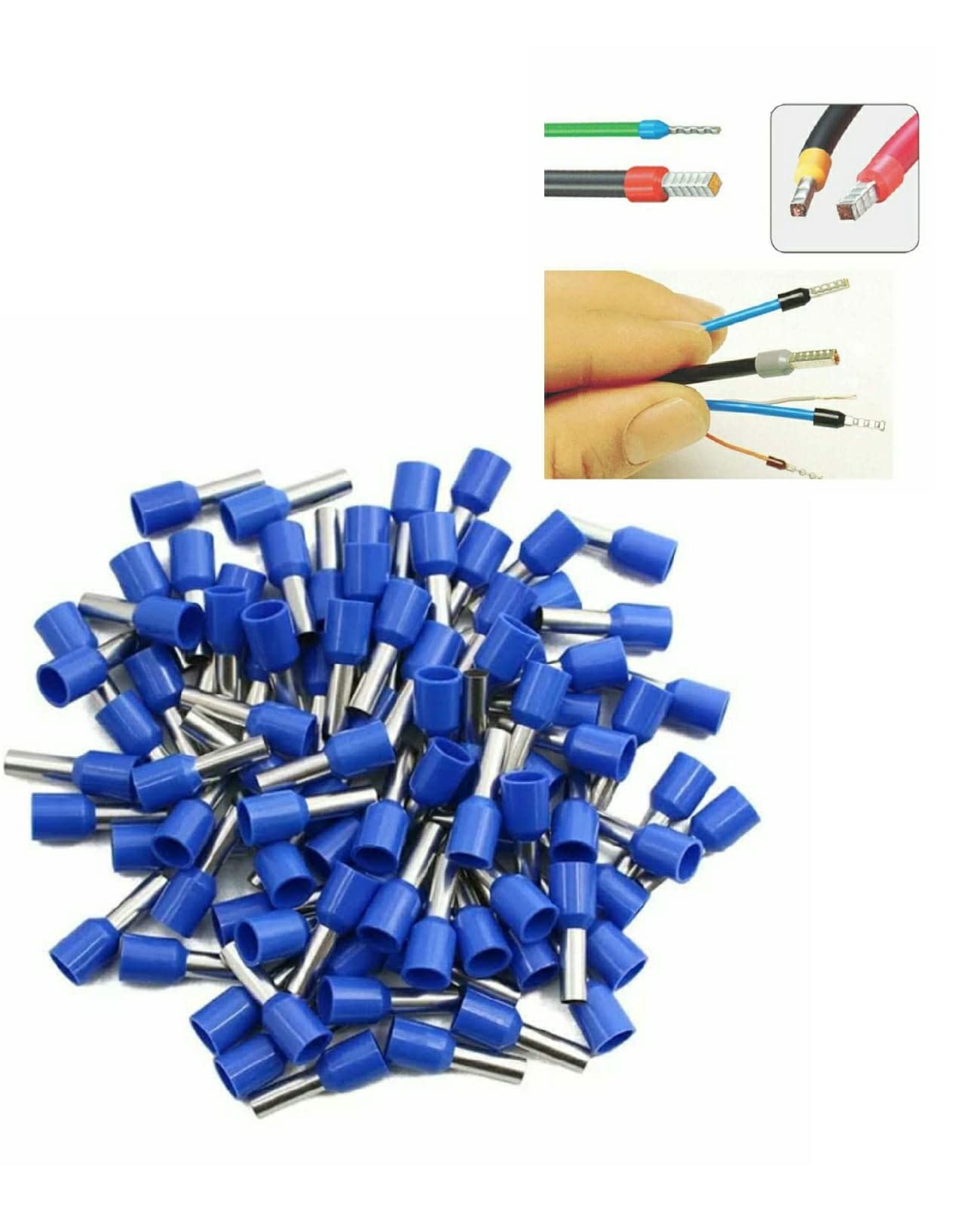 GREENARTZ 2.5 sq mm 100pcs Wire Ferrule Crimp terminals Electrical Connector (B09MV4RV63) Amazon Price History, Amazon Price Tracker