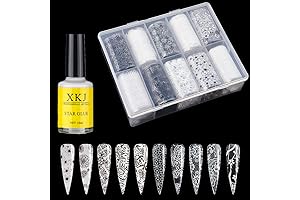 XICHEN Starry Sky Nail Art Sticker for Salon or At-Home Use