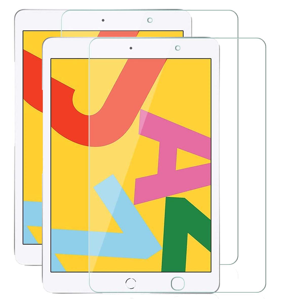 Tough Lee Tempered Glass Screen Guard for Apple iPad 10.2 inch 9th Generation 2021 / 8th Generation 2020 / 7th Generation 2019 (iPad 9th Gen, 8th Gen & 7th Gen Screen Protector) (Pack of 2) (B0894XR6NP) Amazon Price History, Amazon Price Tracker