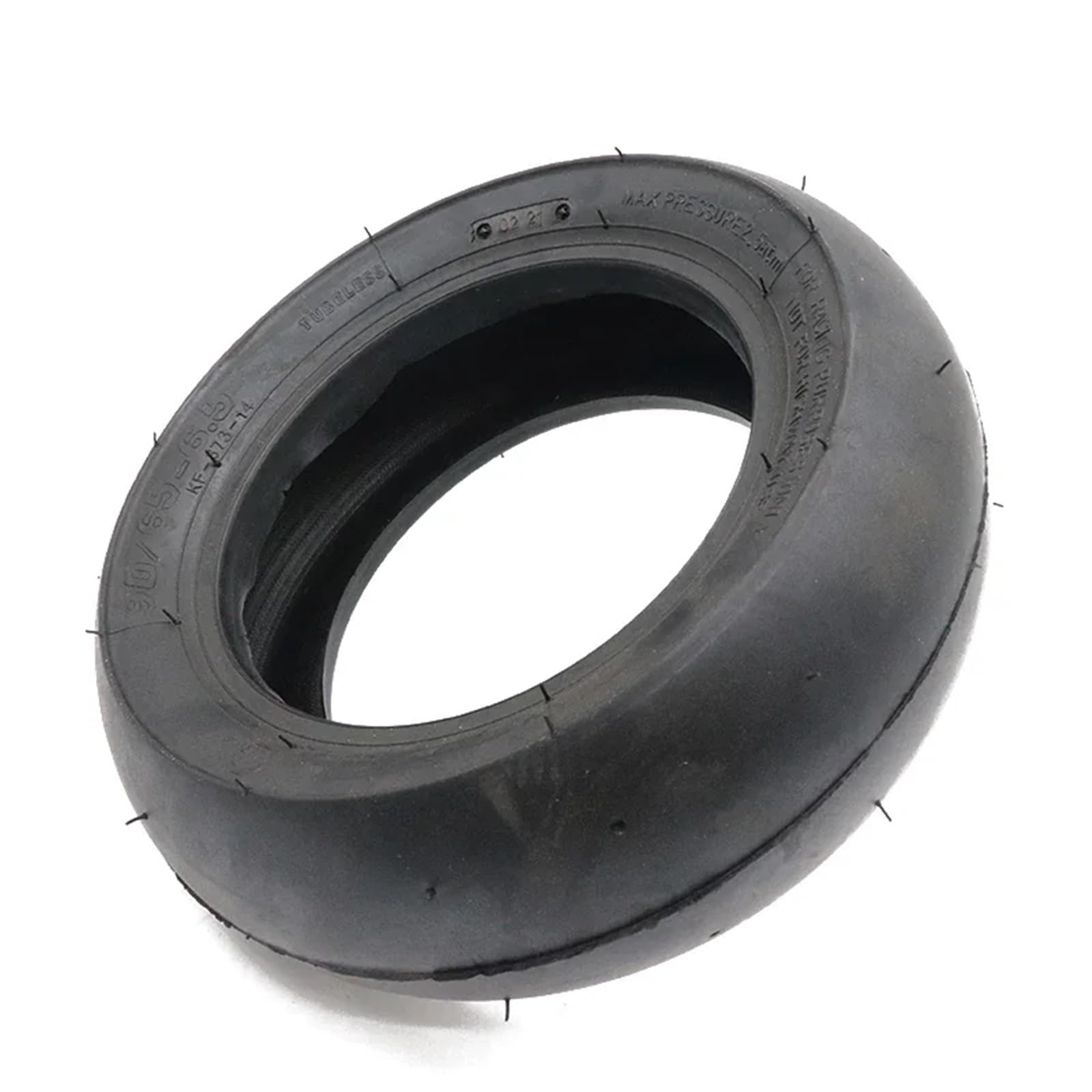 Pneu Trotinette Electrique,Roue Trottinette Electr Pneus lisses for autoroute 110/50-6,5, sans chambre à air, 90/65-6, for scooters, mini-motos 38/47/49/50 cm³ MTA1, MTA2, MTA4(90 65-6.5 tubeless)