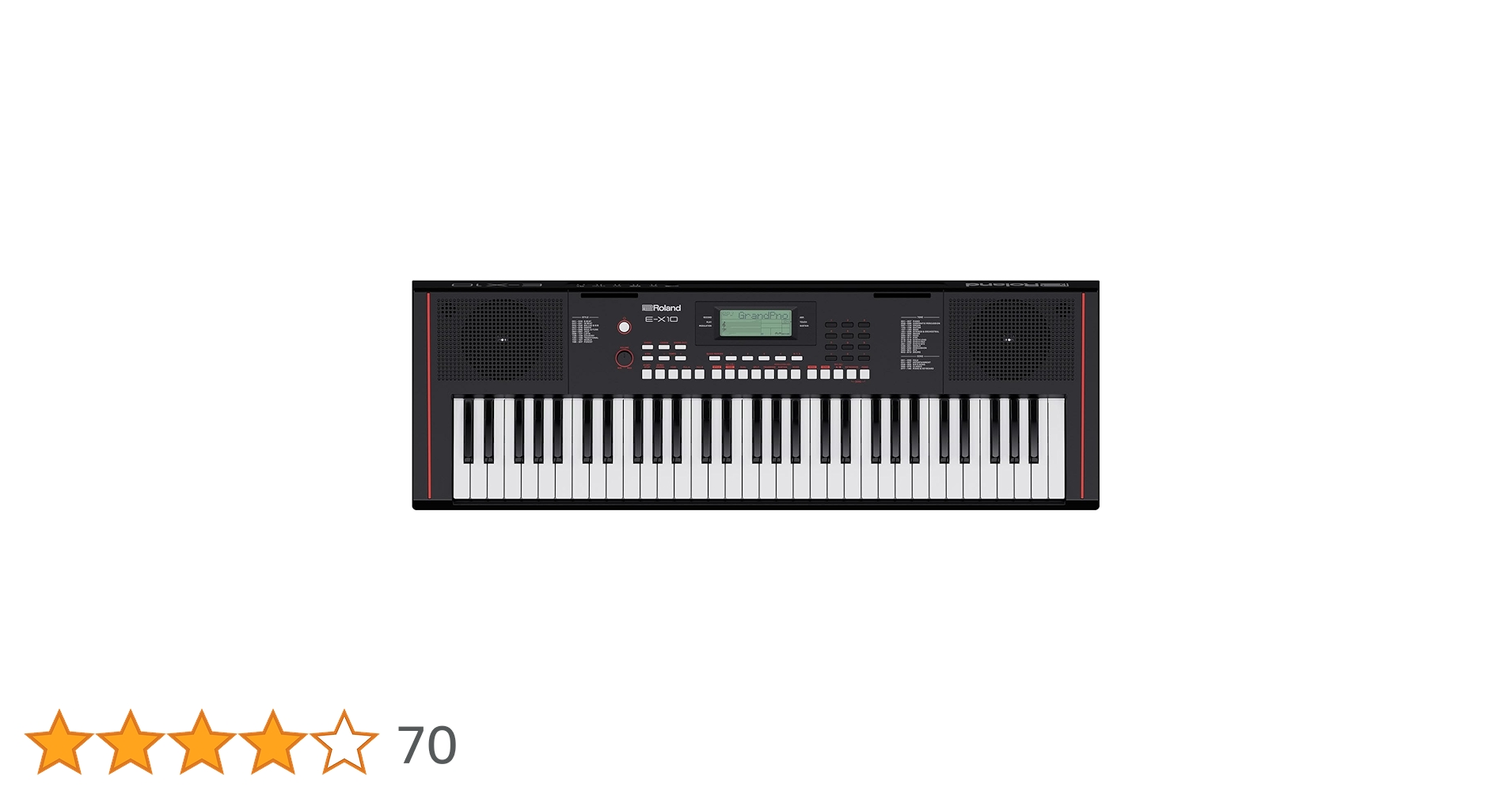 Amazon.co.jp: Roland ローランド 電子キーボード E-X10