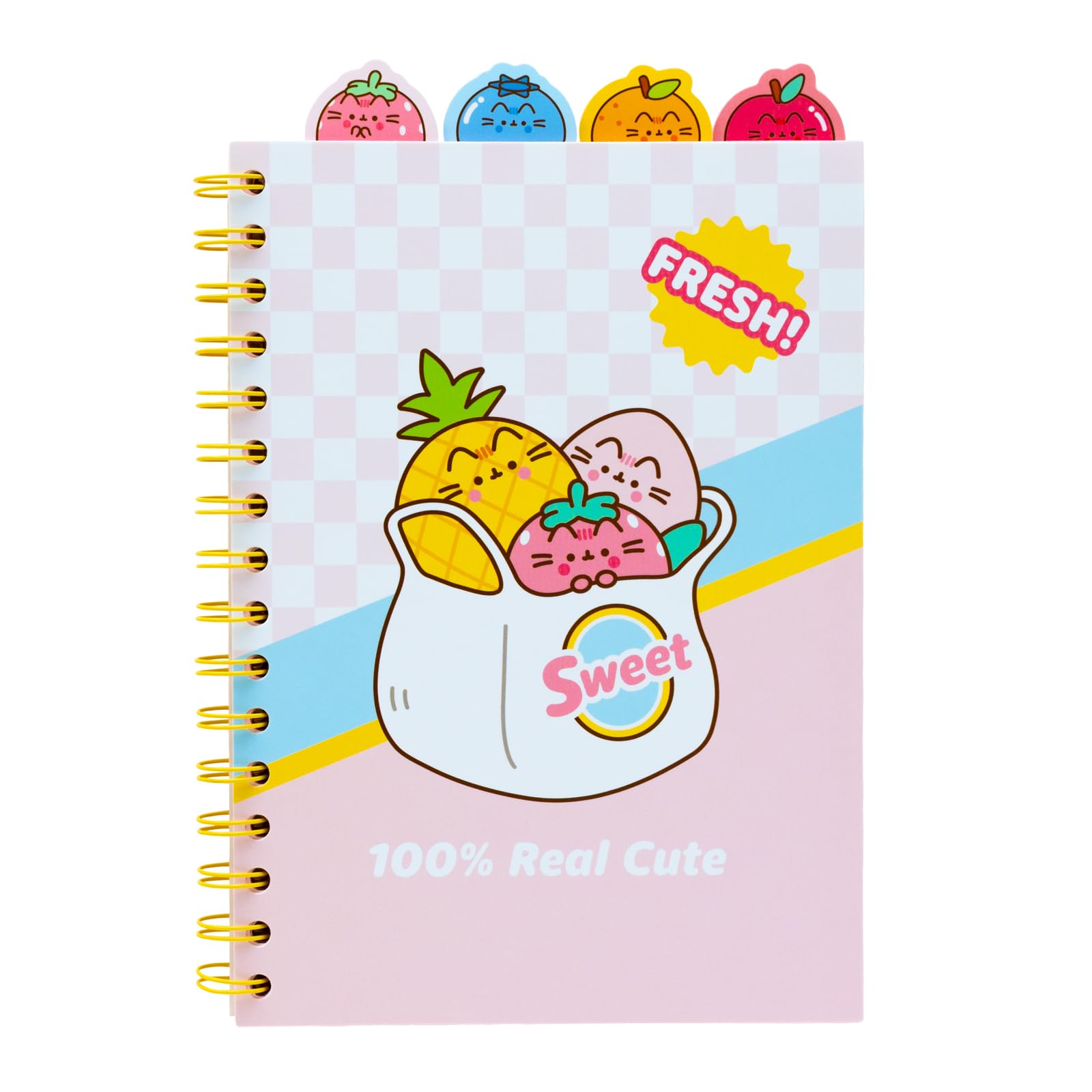 Grupo Erik A5 Project Notebook With 4 Dividers - Pusheen Gifts For Cat Lovers | Notepad A5 Notebook With Dividers, Project Planner | Pusheen Cat Stationery Gifts Under 10 Pounds