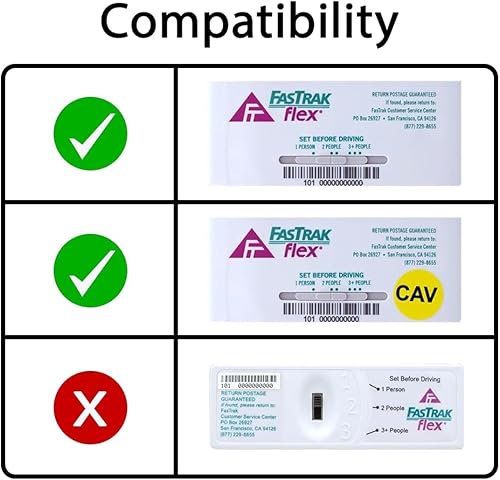 Fastrak Flex toll tag transponder holder with suction cup (white, 3d printed) California for your car.