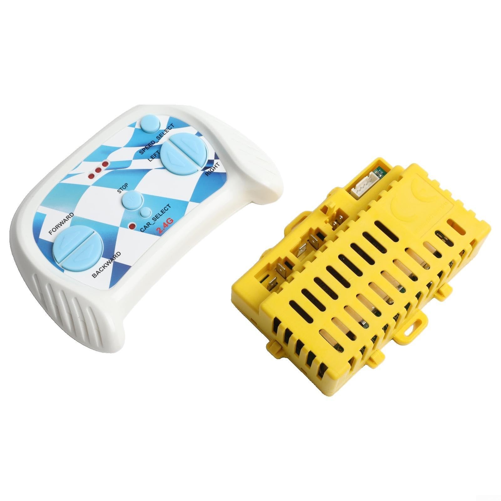 Mando a distancia de 2,4 G y receptor de 12 V para coche eléctrico infantil de 2, 3 y 5 pines