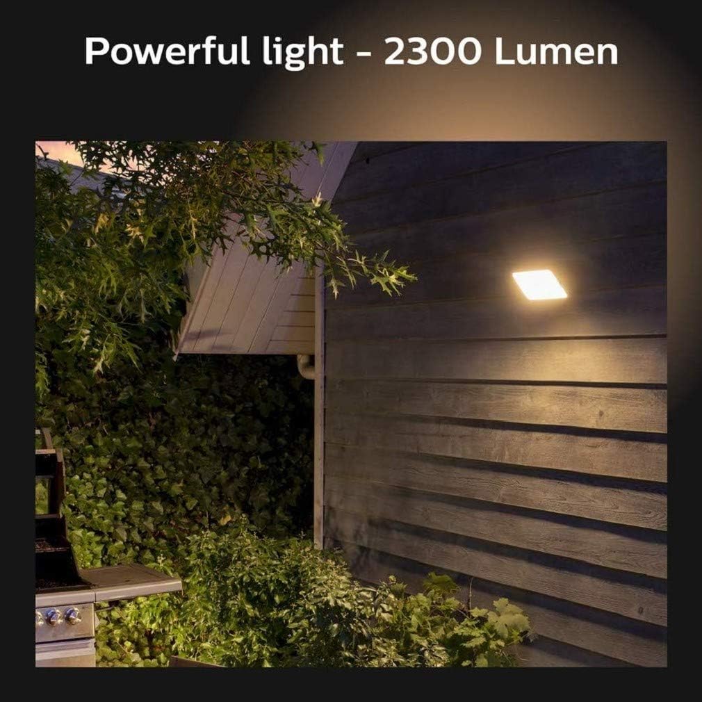 Philips Hue White & Colour Ambiance Discover Outdoor Floodlight, Smart Outdoor Lighting with App and Voice Command - Image 4