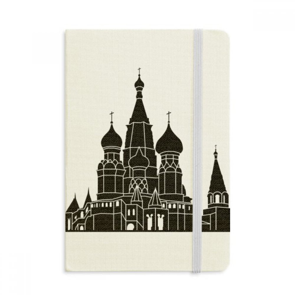 Carnet silhouette de Saint-Pétersbourg couverture souple format A5
