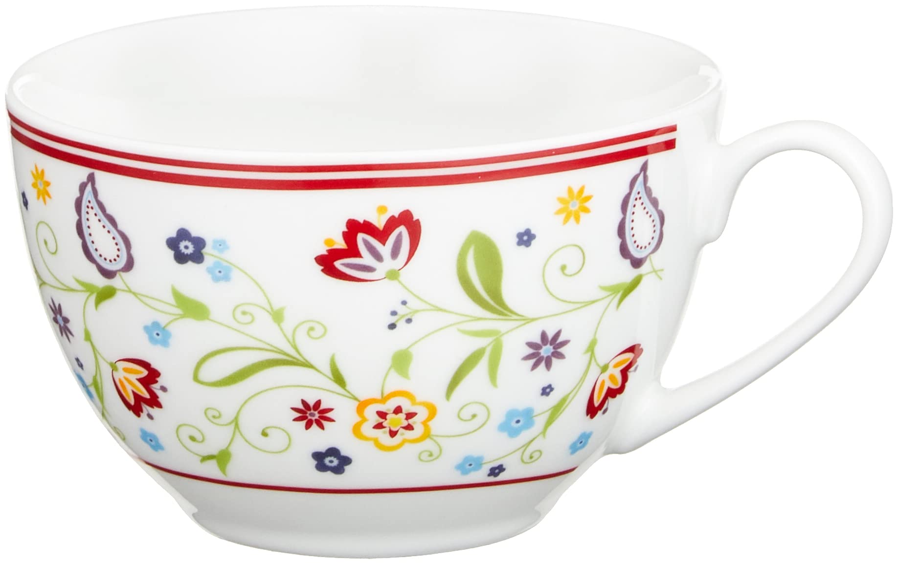 Ritzenhoff & Breker Kaffeeservice Doppio Shanti, 12-teilig, Porzellangeschirr, Grün