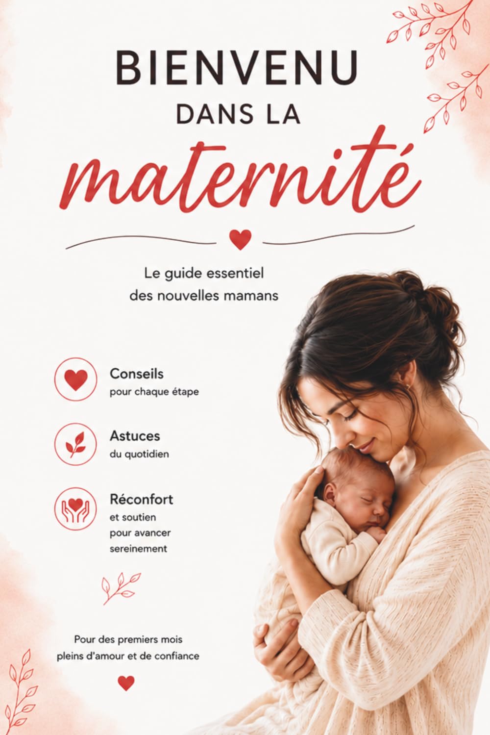 Bienvenu dans la maternité ,: Le guide essentiel des nouvelles mamans — conseils, astuces et réconfort pour les premiers mois.