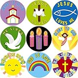 HE Lives Easter Religious Stickers 200PCS Per Roll for VBS Education