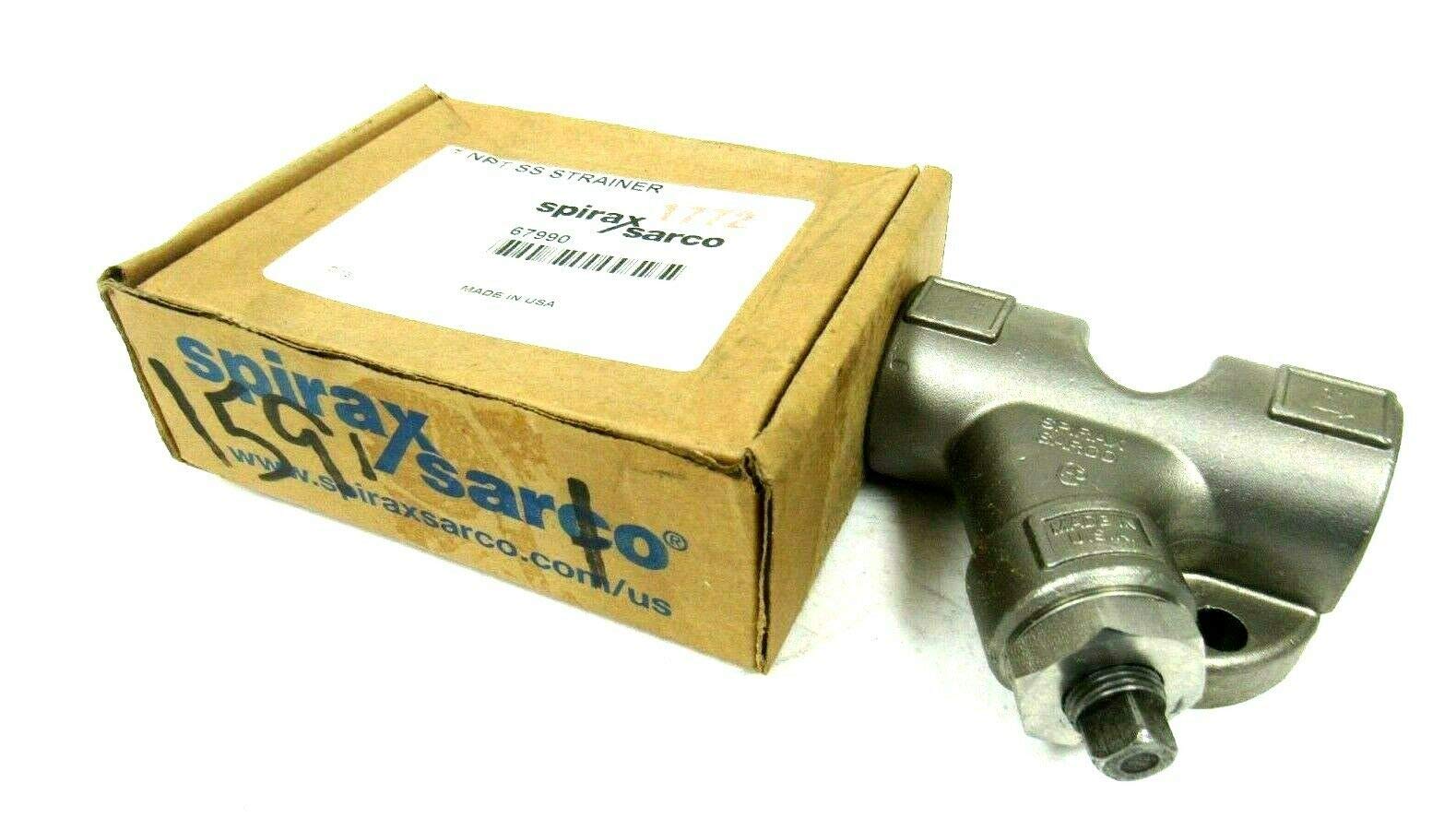 SPIRAX SARCO 67990 STRAINER CONNECTOR, STAINLESS STEEL, 1IN NPT