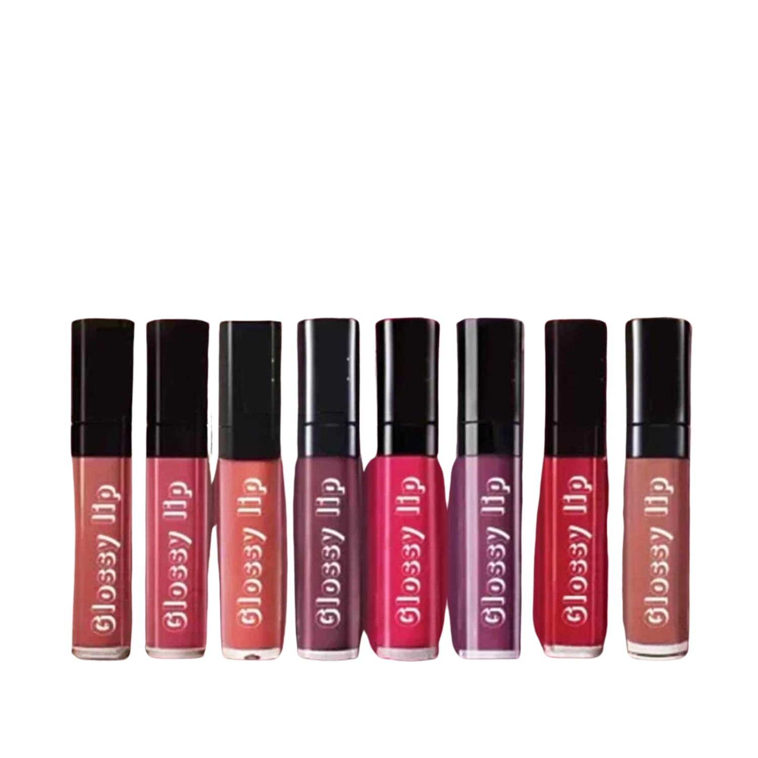 TILKOR Liquid Lipstick Set | Waterproof, Non-Transfer, Long Lasting & Lightweight Lip Color | High Shine, Moisturizing & Long Lasting Lip Gloss for Women - 5 ml (Multi 3, Pack of 8)-picture-55