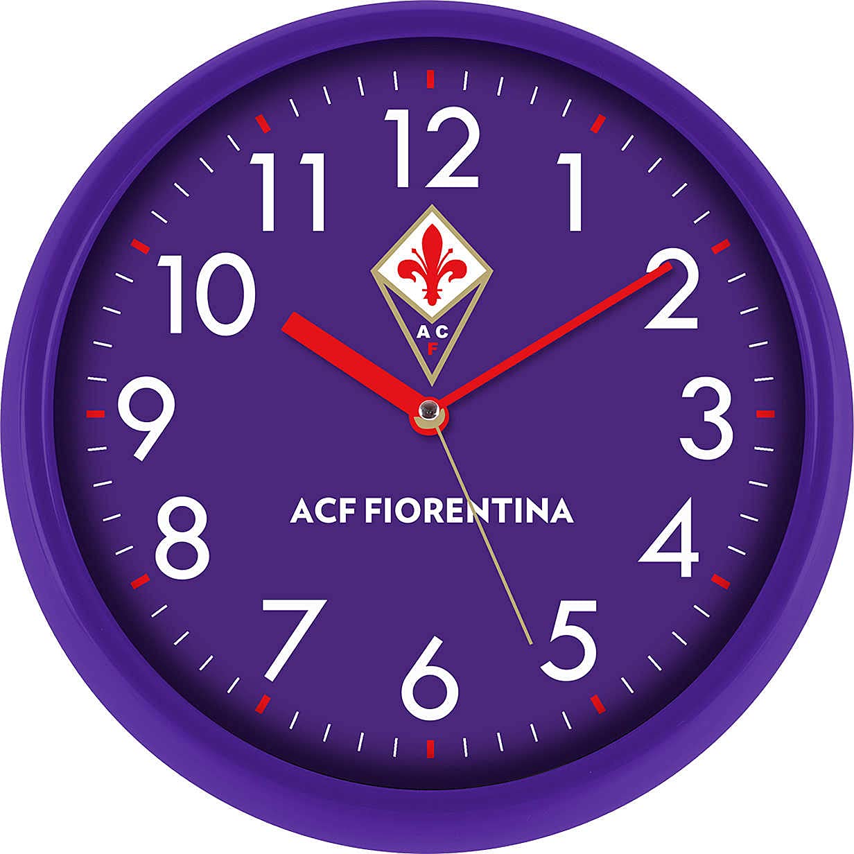 ACF FIORENTINA Orologio da Parete Diametro 30 cm Prodotto Ufficiale :  Amazon.it: Casa e cucina