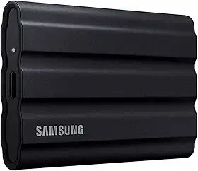 SAMSUNG T7 Shield 2 TB, SSD portátil, até 1050 MB/s, USB 3.2 Gen2, resistente, resistente à água e poeira IP65, para fotógrafos, criadores de conteúdo e jogos, unidade de estado sólido extenal