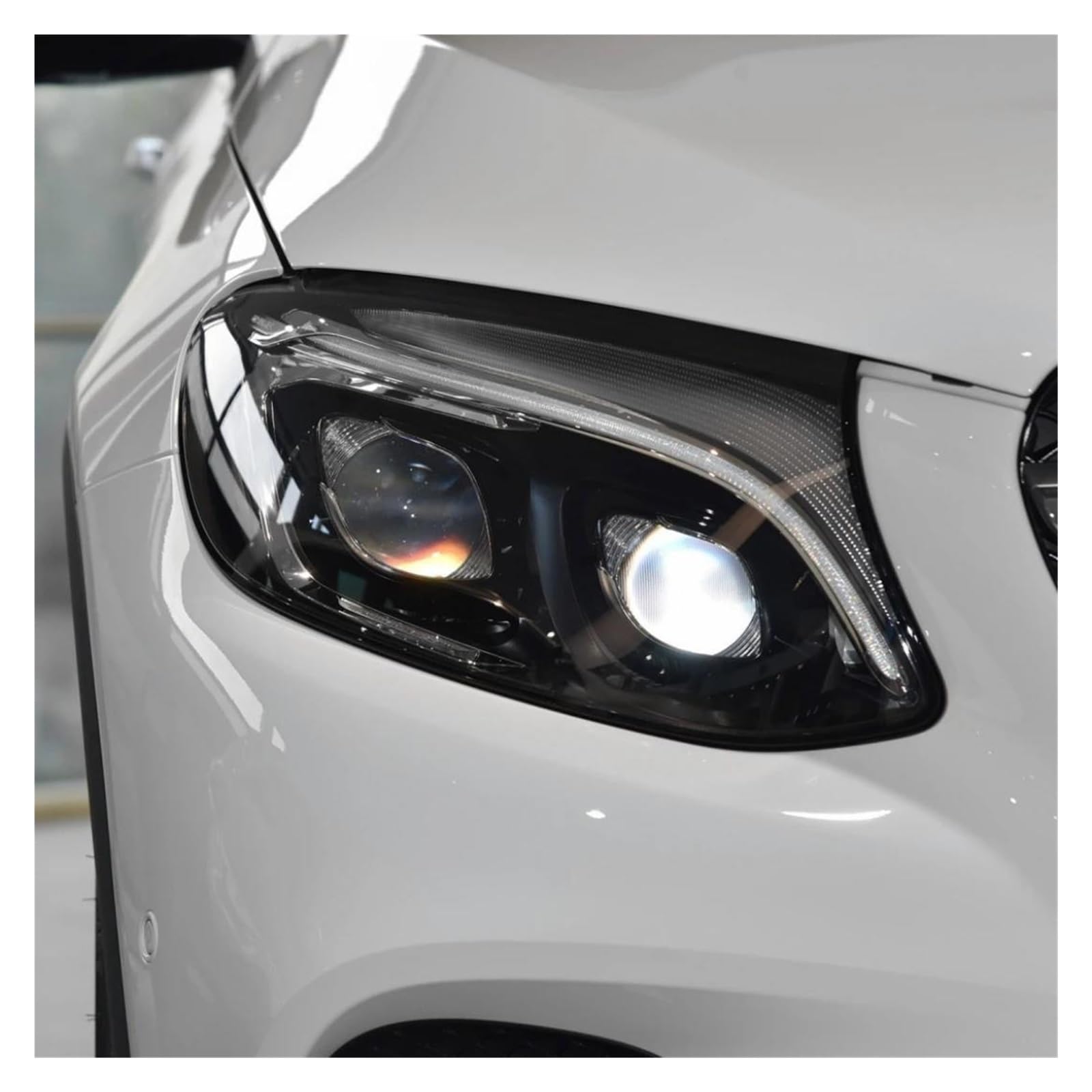 Couvercle phare cassé Mercedes GLC W253 solution remplacement droit - 7