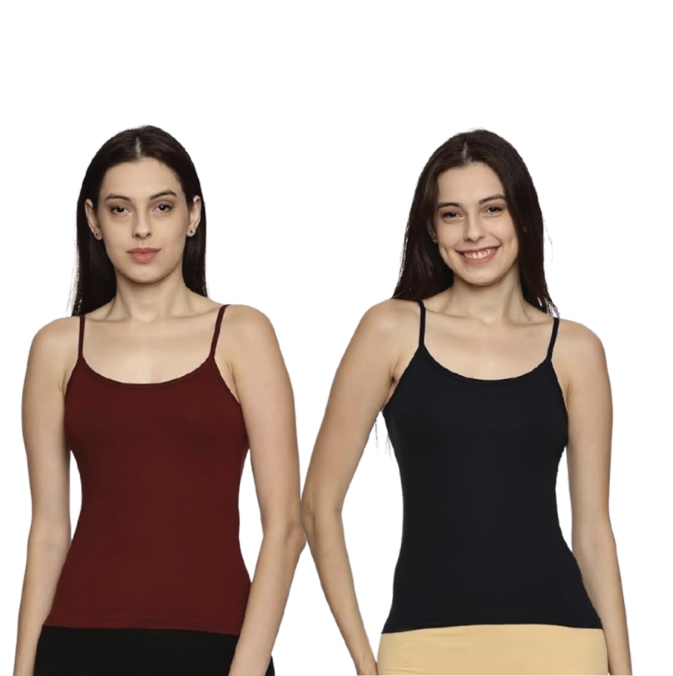 awwni Women's Sleeveless Slip | 95% Cotton 5% Elastane | Inner Wear | Comfortable Fit | Soft Stretch Fabric-picture-22
