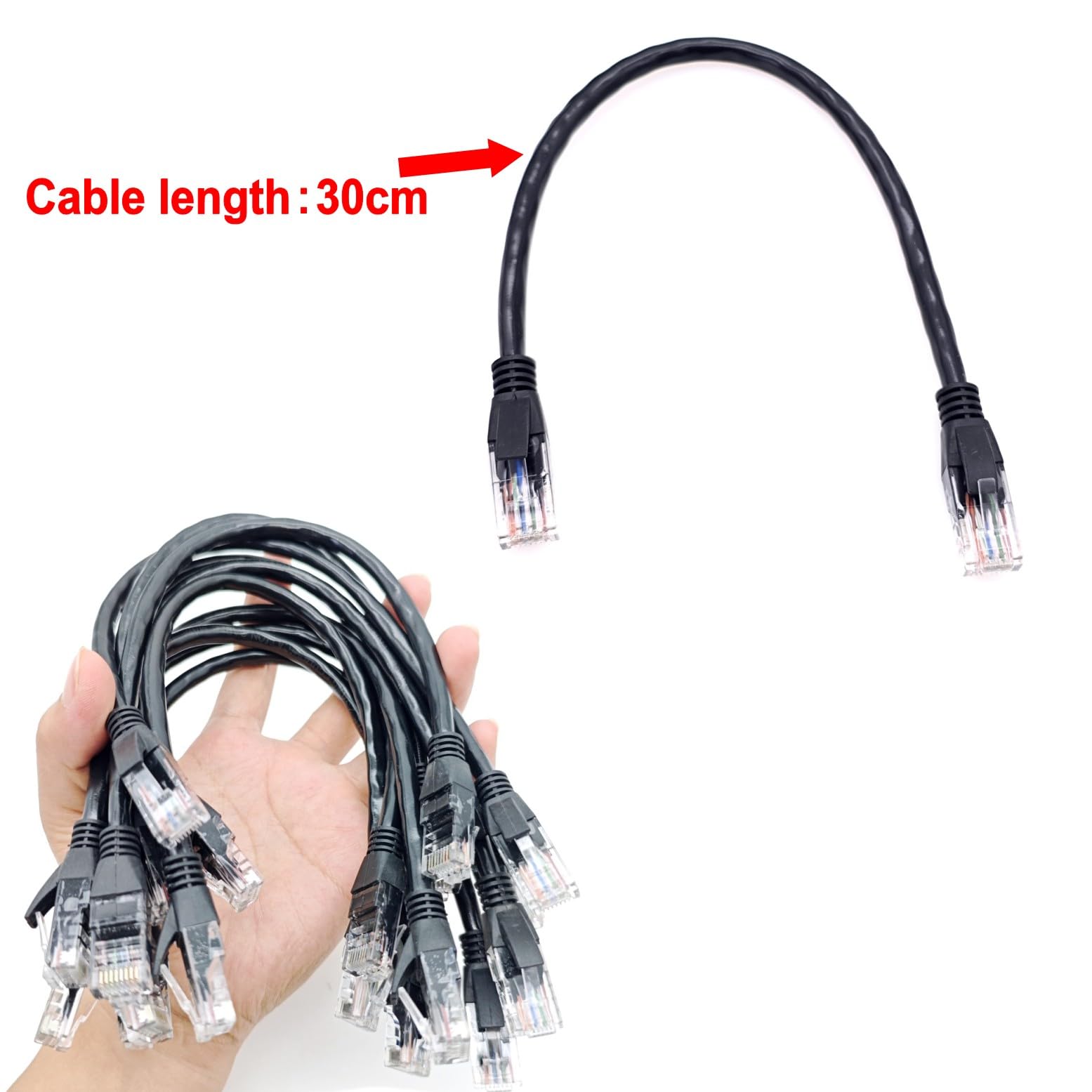 Cavo Rete Lan Ethernet RJ45 Cat.6 SSTP Patch Schermato - 10