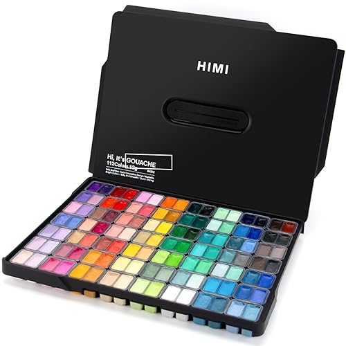 HIMI 112ct Jelly Gouache Paint Set