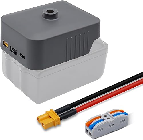 Horsun Fuente de alimentación Inversor USB Cargador Adaptador Powertool Convertidor Compatible con MakitaBosch 12V 18V Herramientas Eléctricas Horsun Fuente de alimentación Inversor USB Cargador Adaptador Powertool Convertidor Compatible con MakitaBosch 12V 18V Herramientas Eléctricas