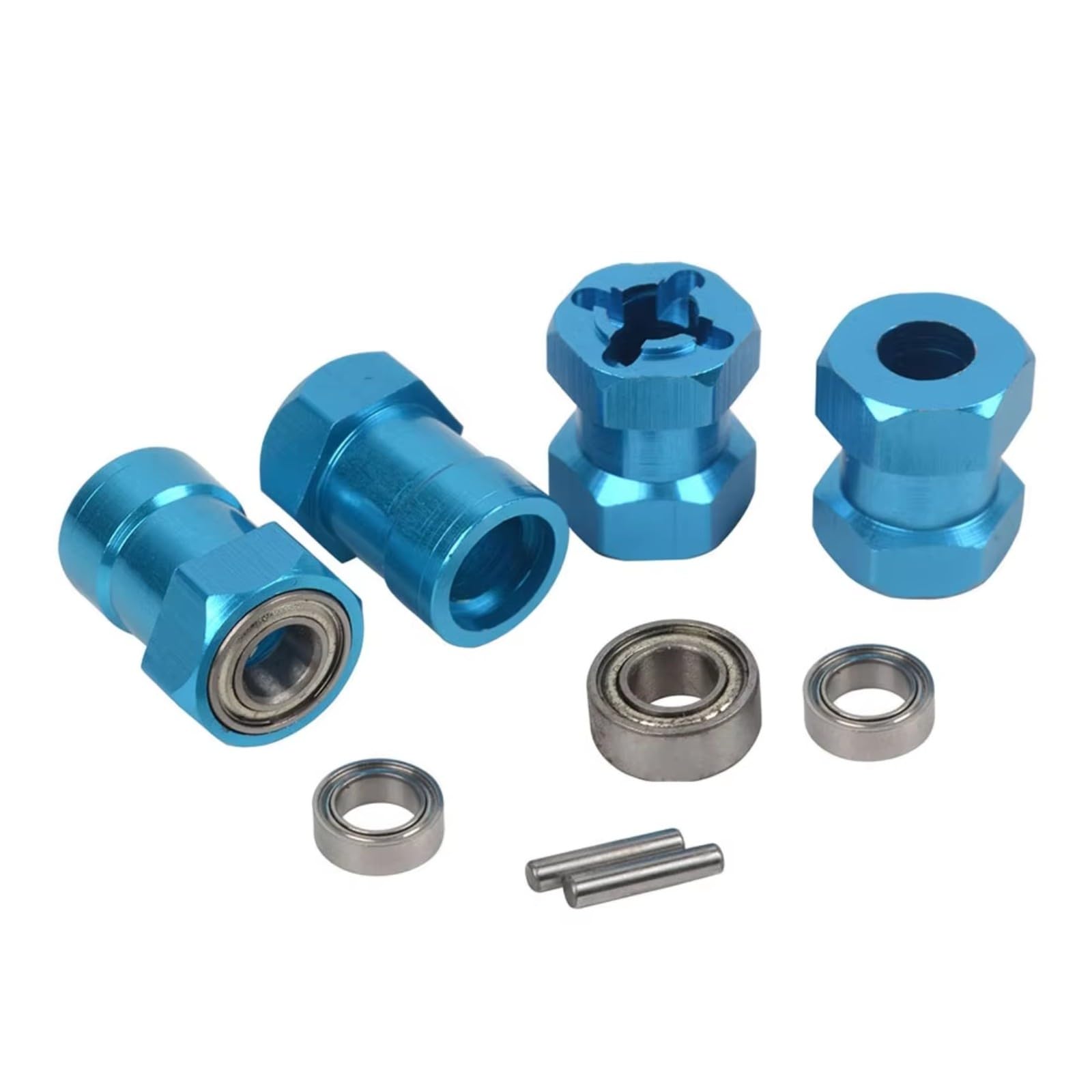 per Tamiya per Beetle 1/10 RC 4 Pezzi Adattatori Esagonali 12mm
