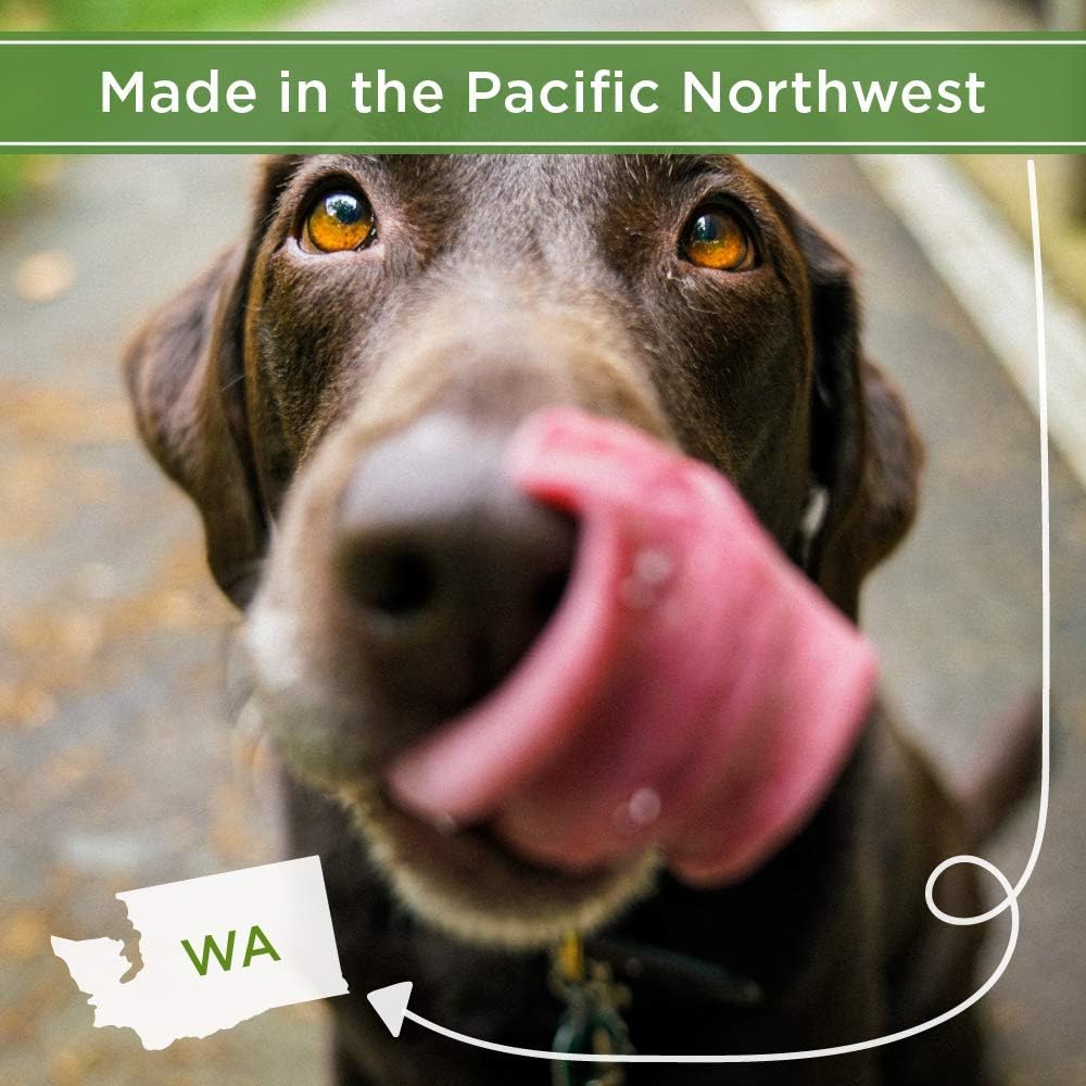 4Legz Organic Peanut Butter & Molasses Dog Treats – Healthy, Crunchy, Vegan Biscuits with Whole & Real Ingredients – All Natural & USA‐Baked, 4 Pound Bag