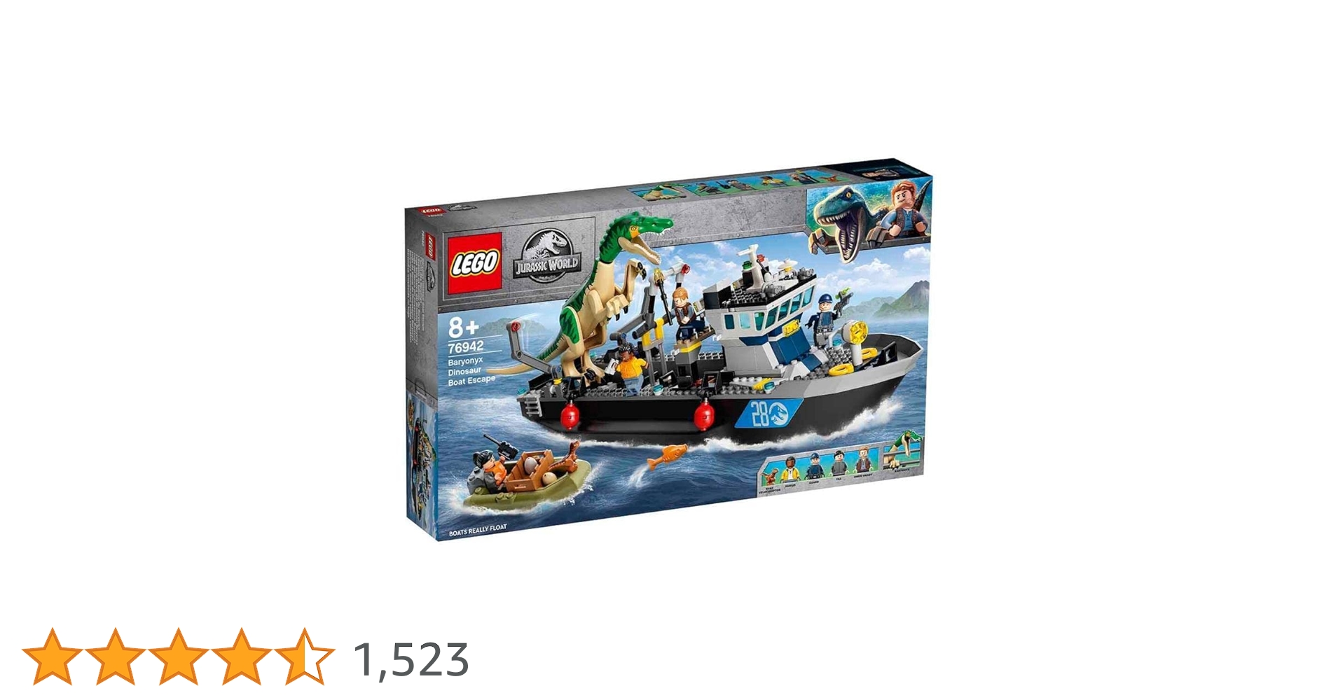 Amazon.co.jp: レゴ(LEGO)ジュラシック・ワールド バリオニクス
