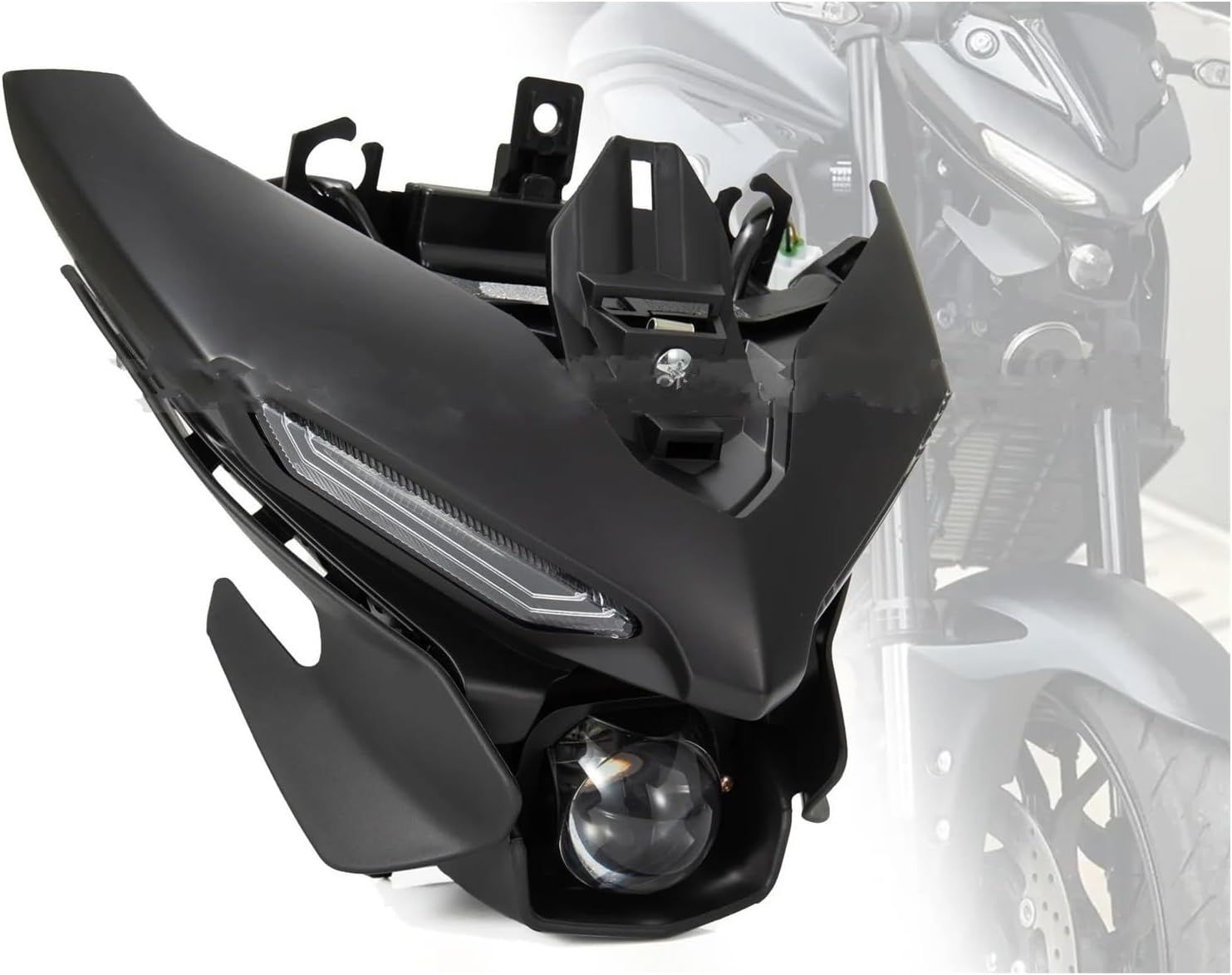 MT03 2020-2025に適合 MT 03 2021 2022 2023 2024 オートバイヘッド