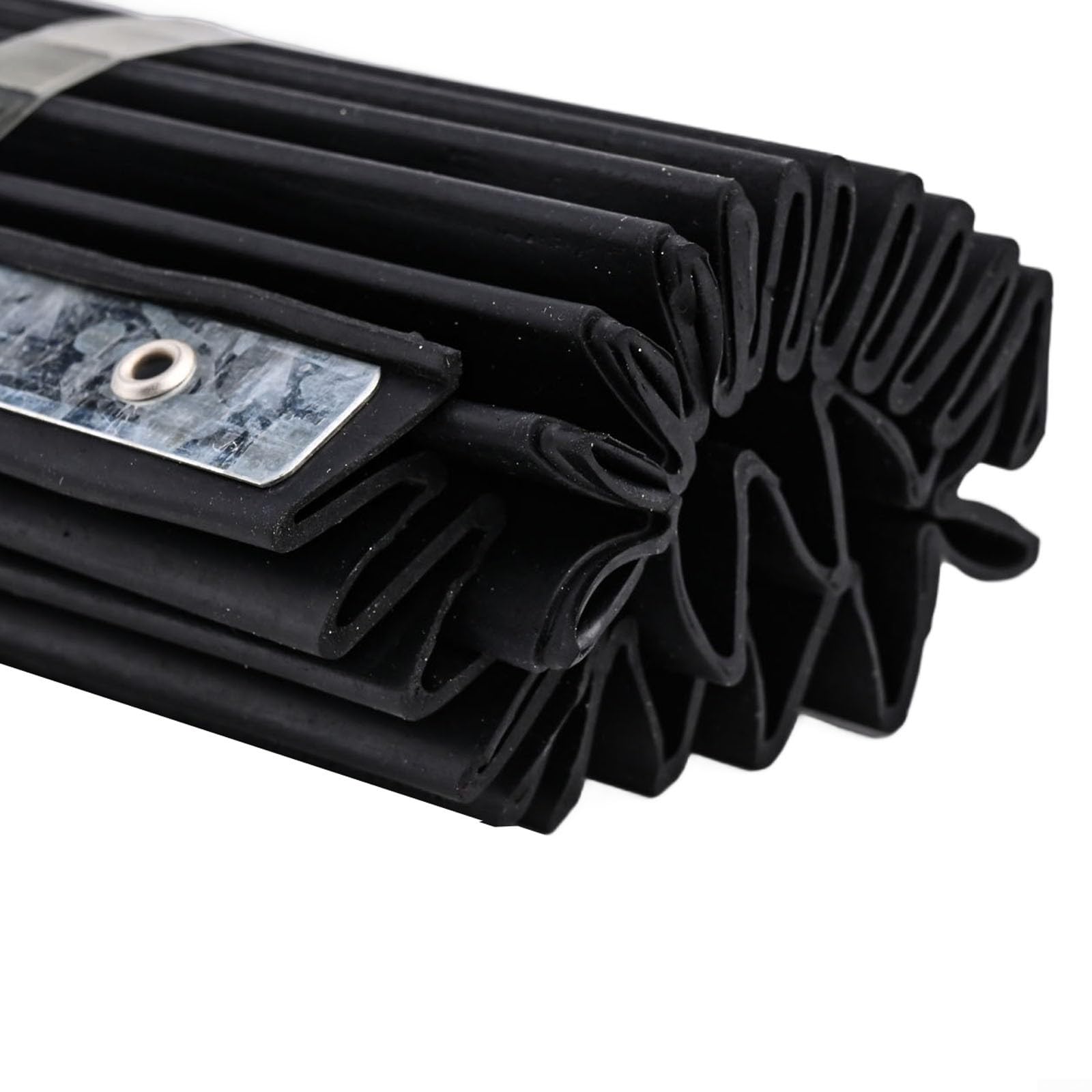 Rubber Machine Tool Foldable Accordion Cover Shield Guard For