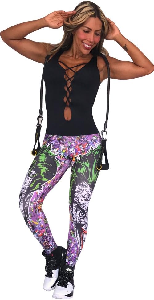 Jumpsuit Colombian Gym Workout Spinning Suplex Zumba Blue