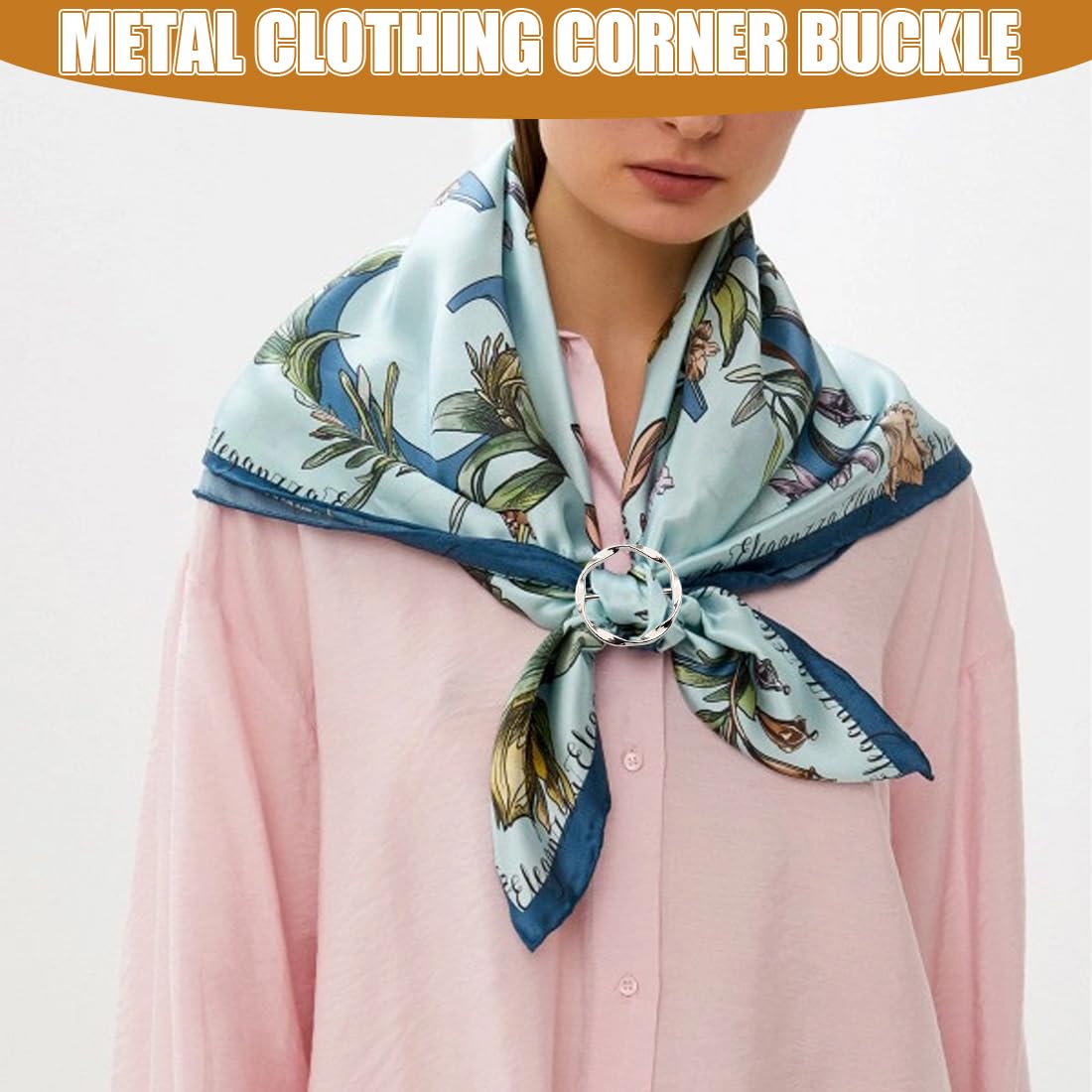 7 pcs T-Shirt Clips, Camiseta, Ropa, Bufanda, Hebilla, Multicolor, Grande, Chal, Lazo, Clip de Corbata, Lazo de Bufanda Suelta, Hebilla de Cinturón, Mujer