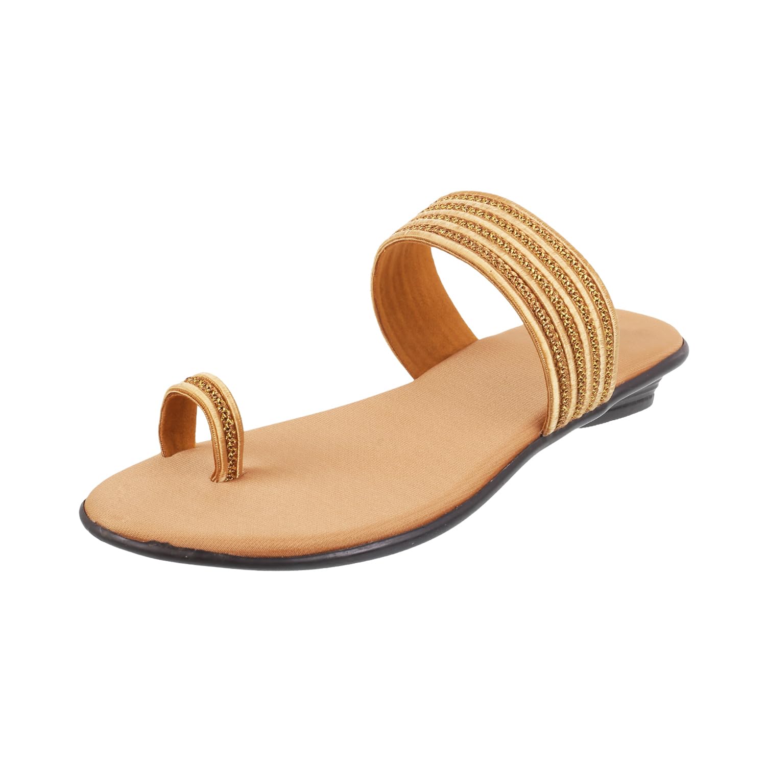 Walkway Womens Synthetic Antic Gold Slip Ons (Size (8 UK (41 EU)) (B083NJ1JXL) Amazon Price History, Amazon Price Tracker