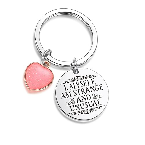 ZNOSVEI Halloween Keychain Horror Nights Gift Comedy Movie Lover Jewelry