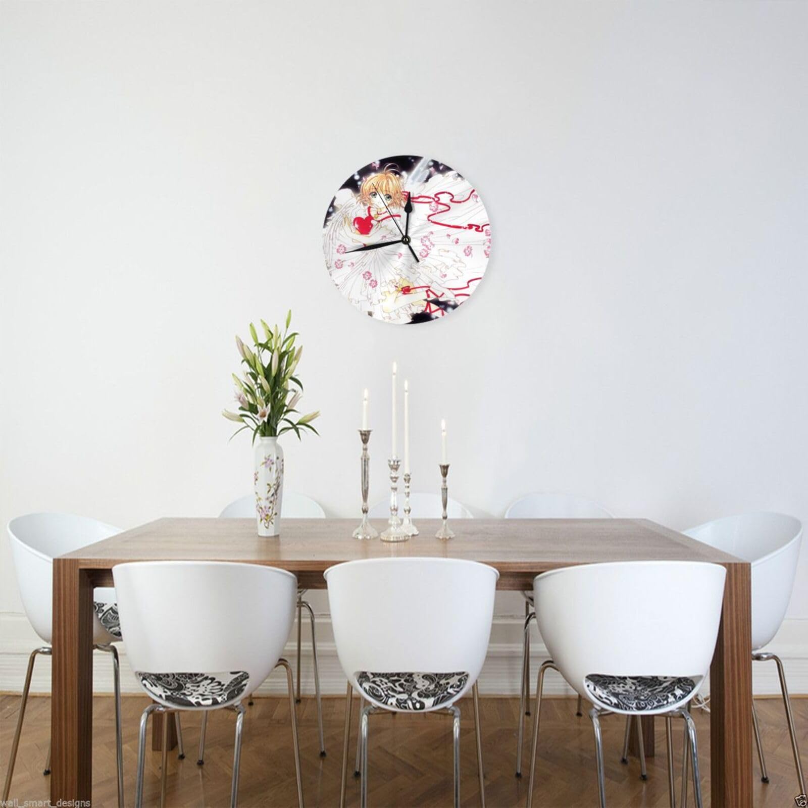 Amazon.co.jp: カードキャプターさくら 掛け時計 おしゃれ 北欧 壁掛け
