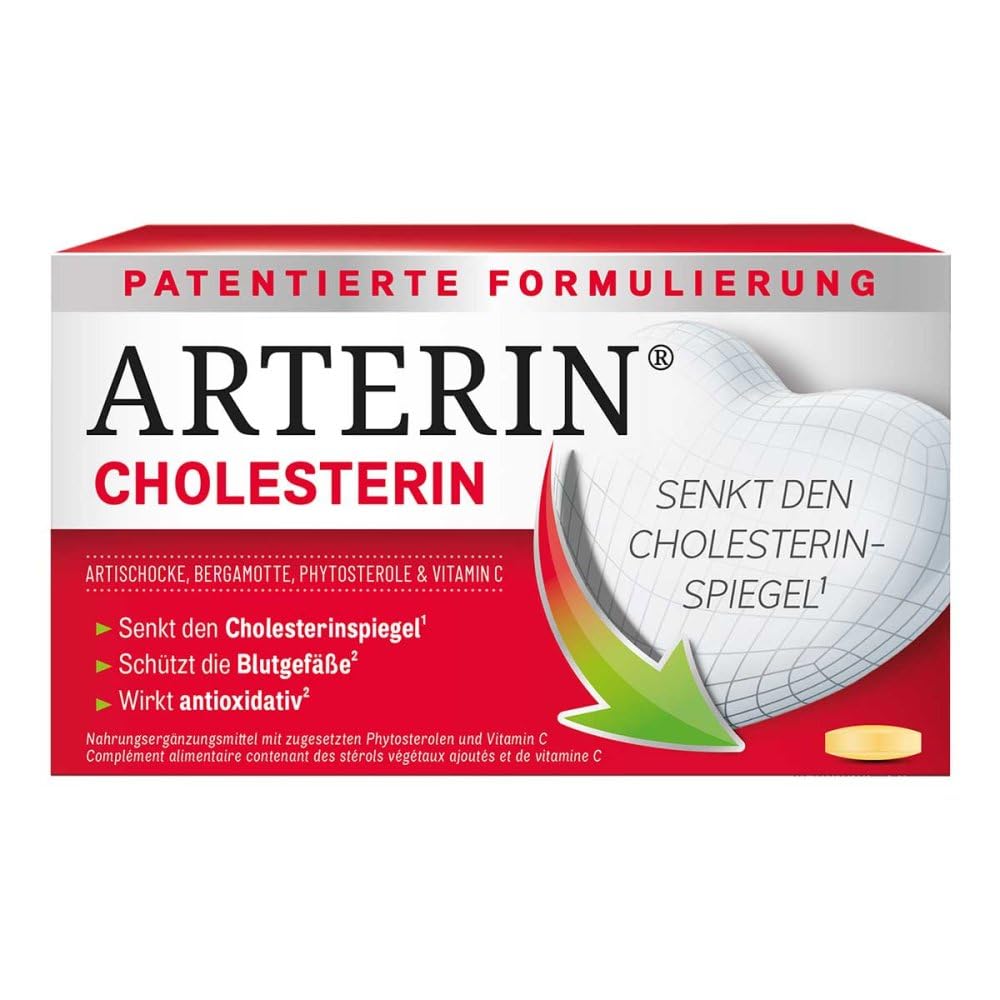 ARTERIN Cholesterin Tabletten, 30 pc Tablettes