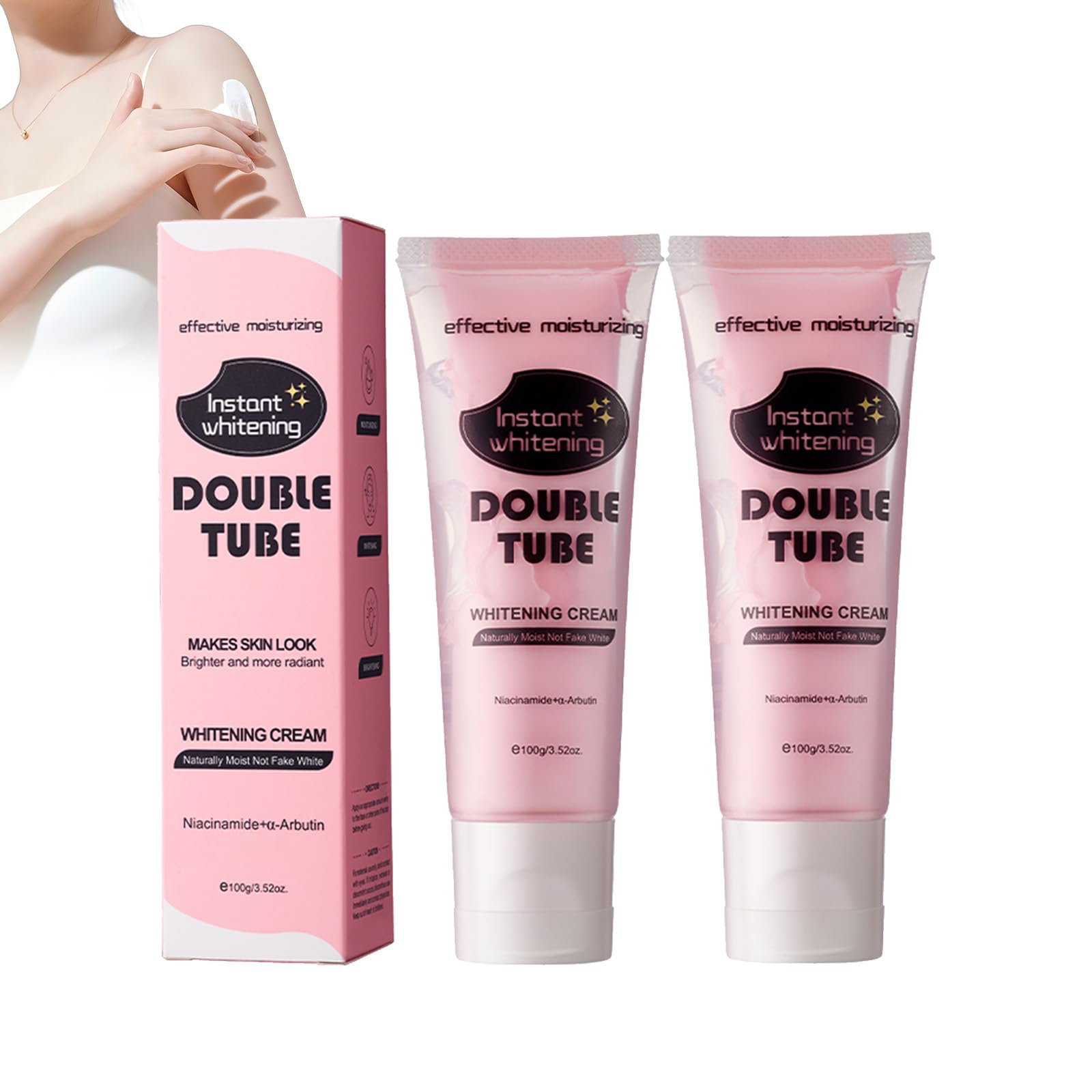 Double Tube Whitening Cream