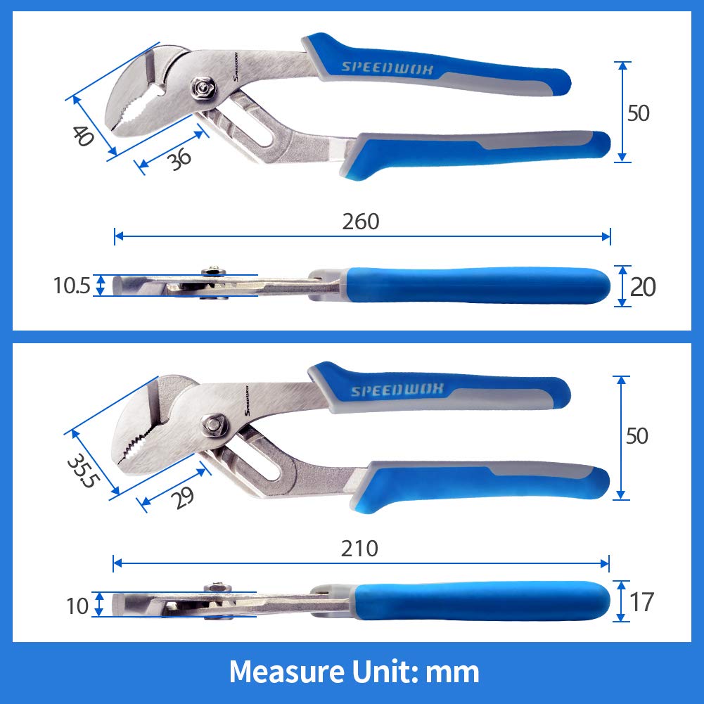 Aexit Plastic Handle hand operated tools Carbon Steel Long pipes tubes Pliers Model:57as306qo270