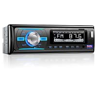 RDS Autoradio Bluetooth 5.0 con Vivavoce, Wistrue Stereo Auto Bluetooth con 2 USB/AUX/SD,Autoradio