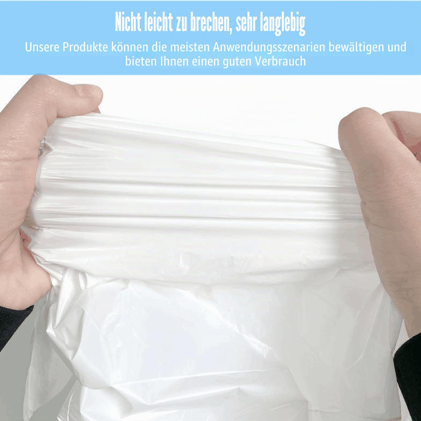 100 Stück Katzentoilettenbeutel, Katzenstreutasche Mit Zugbändern, Selbstreinigende Katzentoilette Müllbeutel, Kratzfest Abfallbeutel Für Elektrische Selbstreinigende Katzentoilette, 58x35cm
