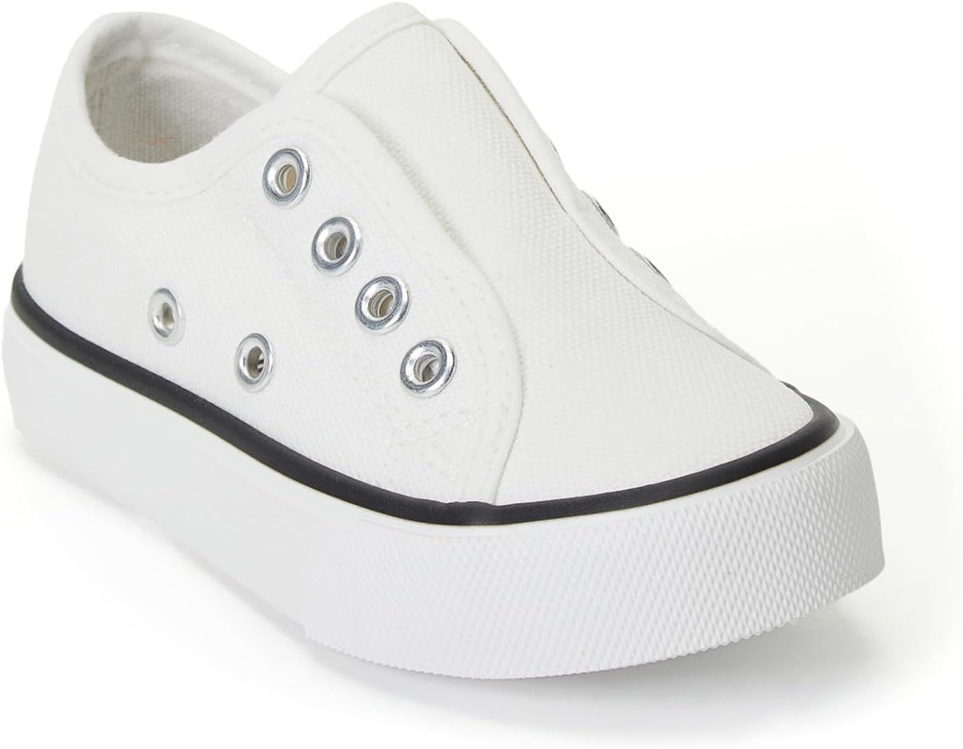 FabKids Kids Sneakers Boys Girls Canvas Shoes Slip On Low Top Footwear for Toddler Little Kid Big Kid