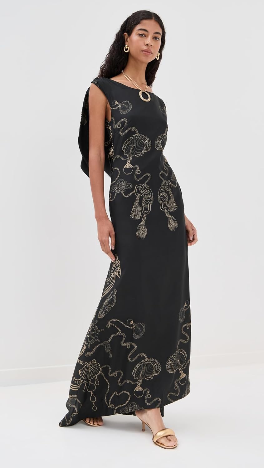 Isla & White Women's Nelda Silk Dress - Image 5