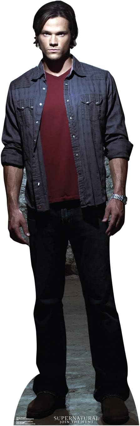 Advanced Graphics Sam Winchester Life Size Cardboard Cutout Standup - The CW's Supernatural