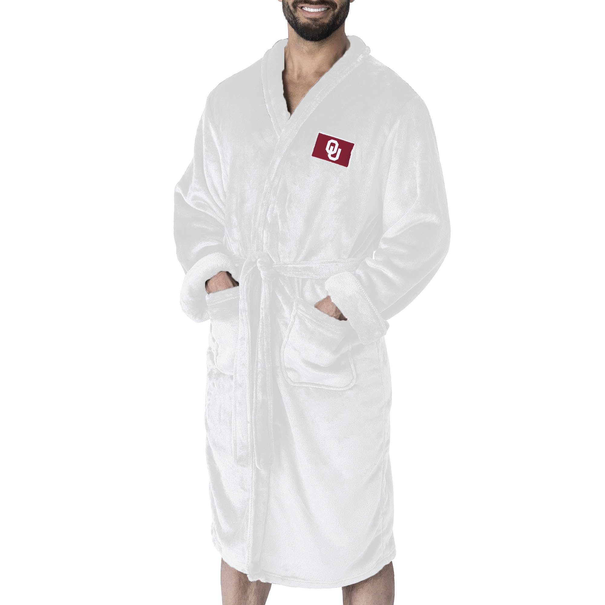 NCAA Team Pride Silk Touch Robe with Logo Comfortable Lounge Wear for Men and Women