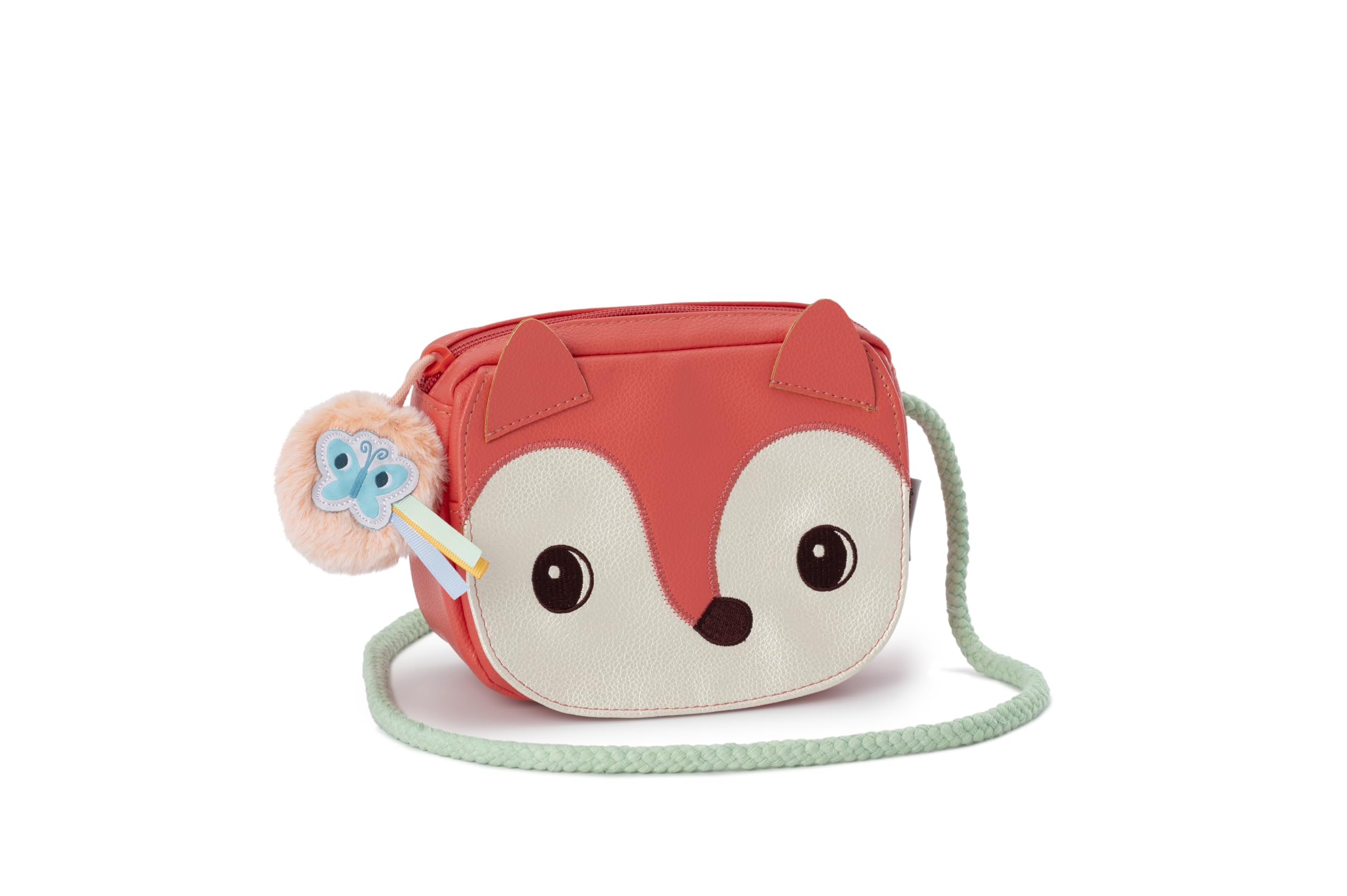 LILLIPUTIENS - Sac à Main pour enfant avec porte-​clés Alice - Sac branché avec bandoulière réglable et fermeture éclair - Parfait pour garder les petits trésors en sécurité - Dès 3 ans - 83528