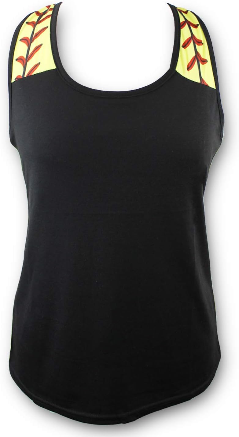 KNITPOPSHOPBaseball Tank Top for Mom Fans T Shirt Apparel Tshirt Gifts Team